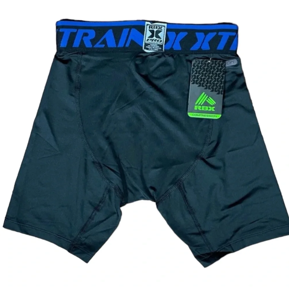 RBX Pro Athletic Gear Compression Shorts NWT